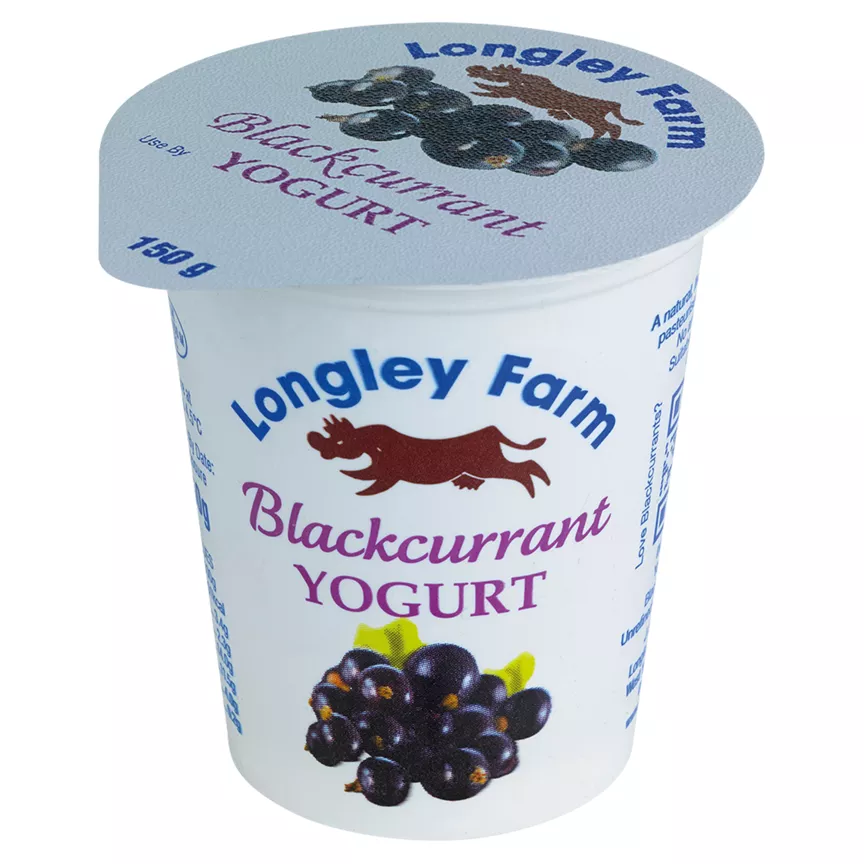 Longley Farm Blackcurrant Yogurt