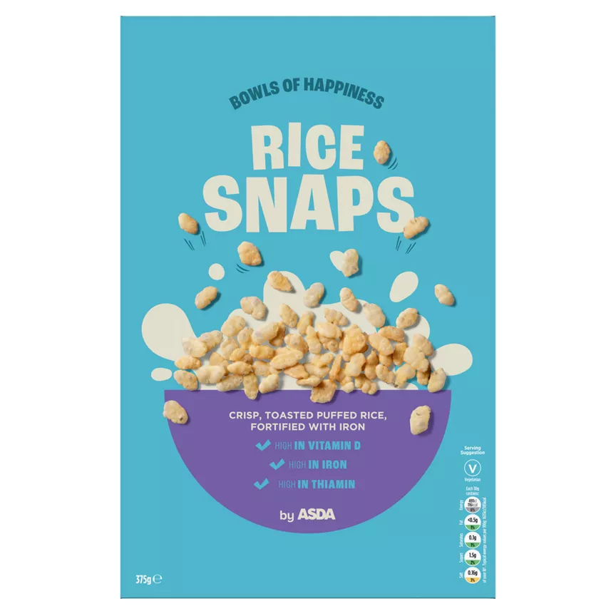 ASDA Rice Snaps 375g