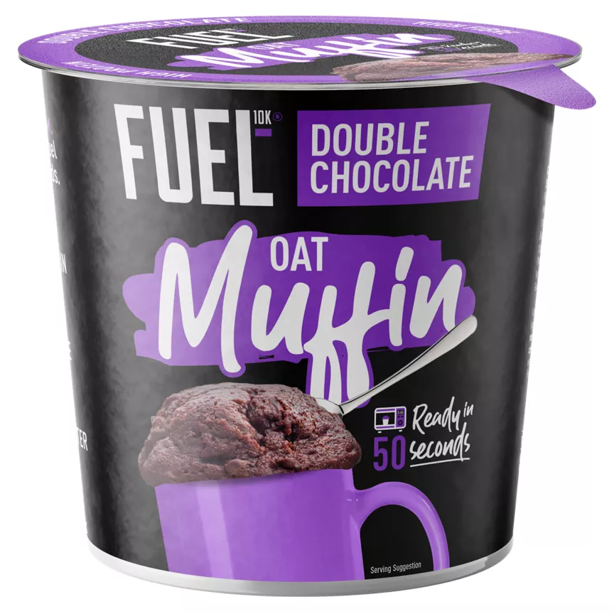 FUEL10K Double Chocolate High Protein Oat Muffin Pot