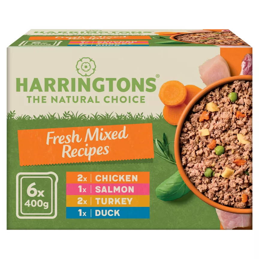 Harringtons Mixed Selection Complete Grain Free Adult Dog Food Trays