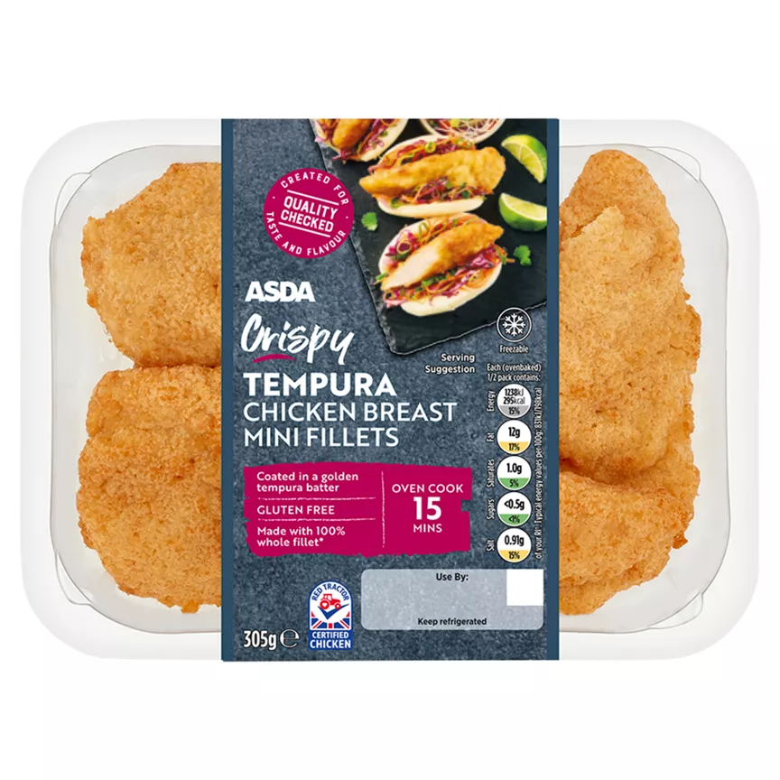 ASDA Tempura Chicken Mini Fillets 