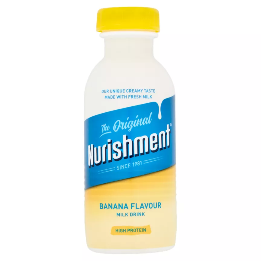Dunn's River Nurishment Nurishment Original Banana Flavour Milk Drink 330ml