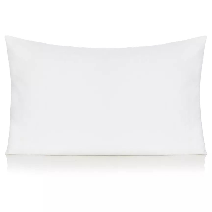 George Home White Brushed Cotton Pillowcase Pair