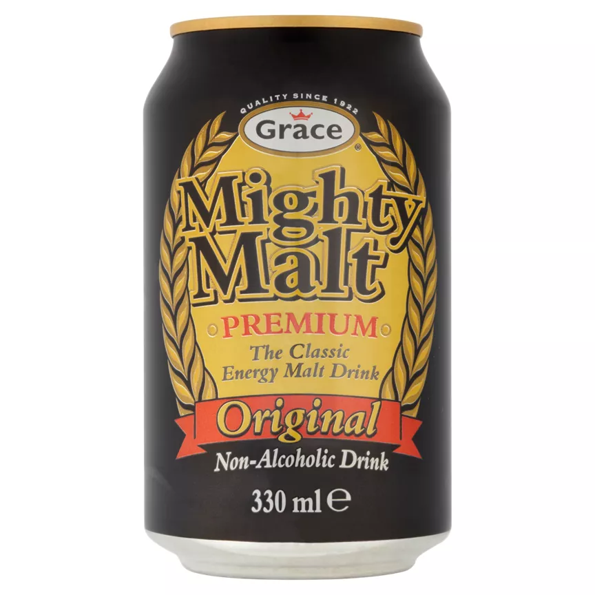 Grace Mighty Malt Premium Original Non-Alcoholic Drink - Image 1
