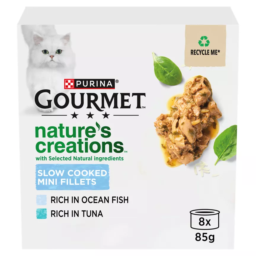 Gourmet Nature's Creations Slow Cooked Mini Fillets 8 x 85g (680g)