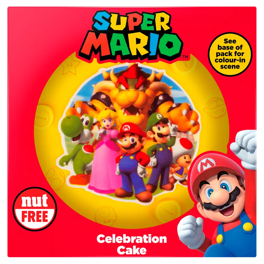 Super Mario Celebration Cake
