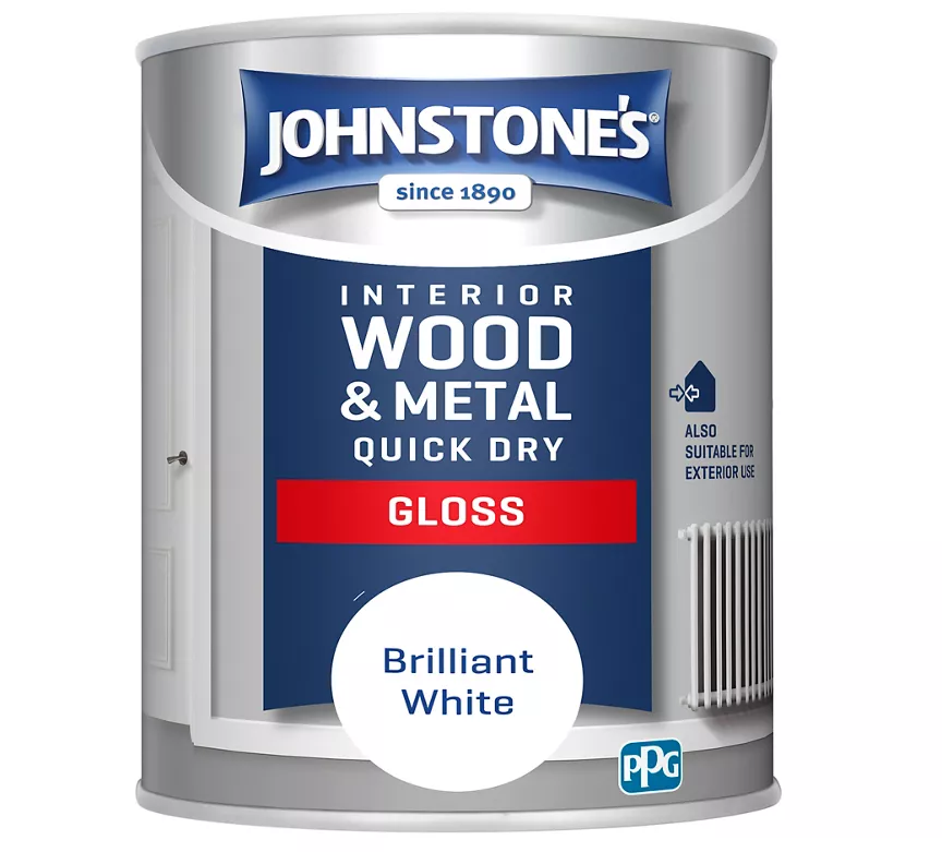 Johnstone's Quick Dry Gloss, Brilliant White