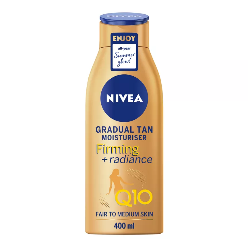 Nivea Q10 Firming + Radiance Gradual Tan Moisturiser