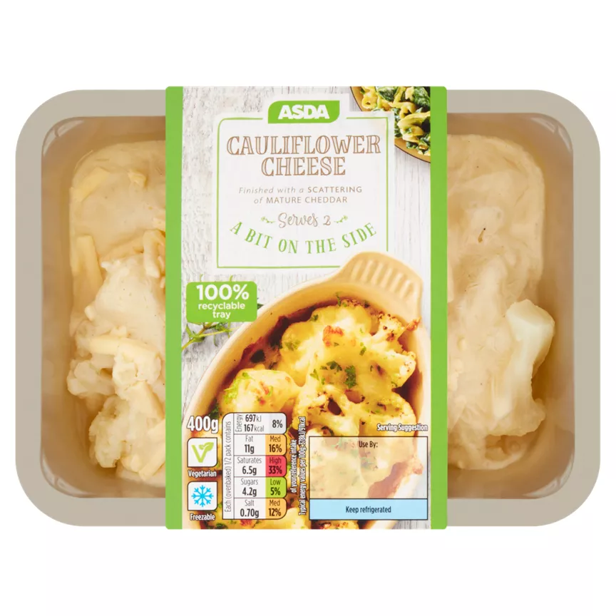 ASDA Ready to Cook Cauliflower Cheese