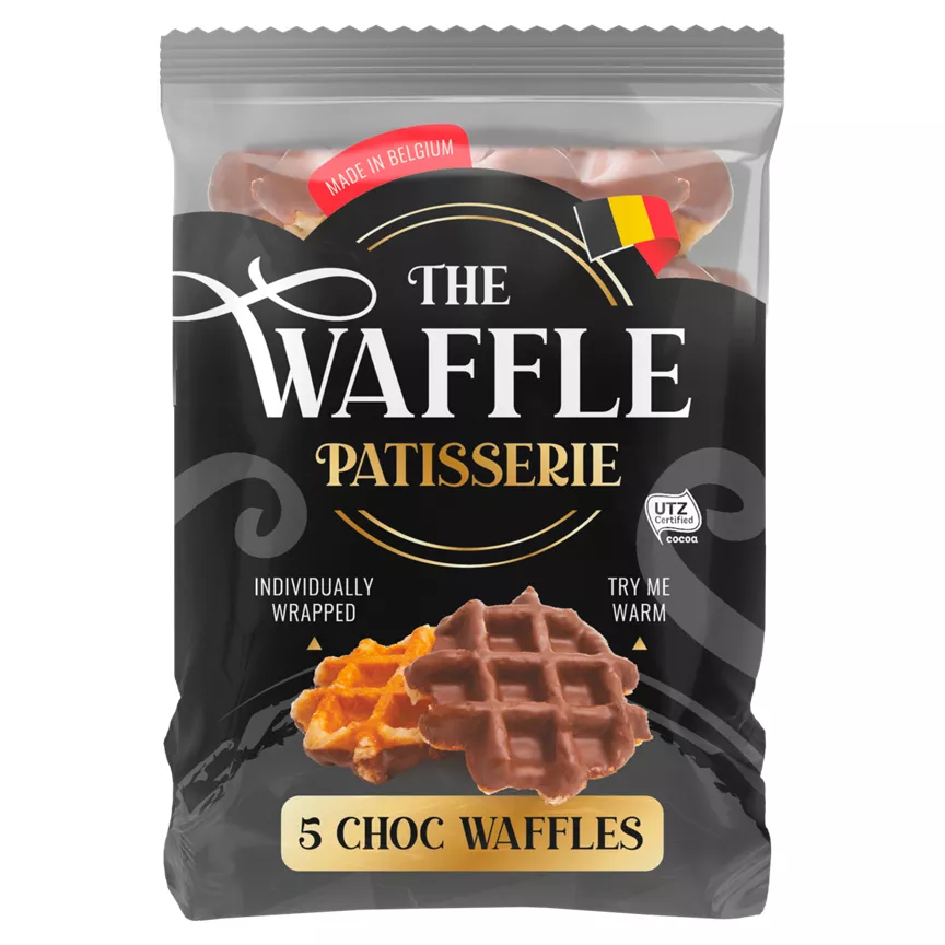 The Waffle Patisserie 5 Chocolate Waffles