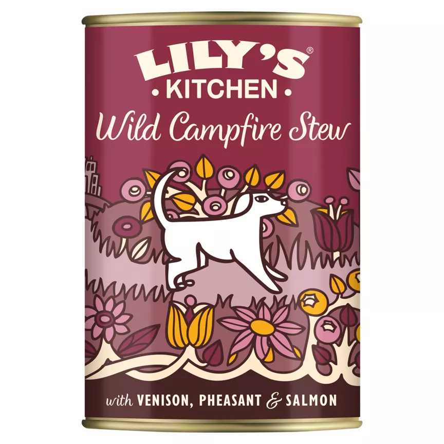 Lily's Kitchen Wild Campfire Stew Adult Wet Dog Food 400g