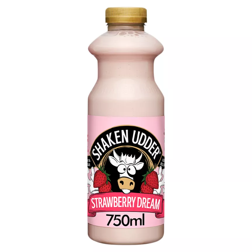 Shaken Udder Strawberry Dream Milkshake