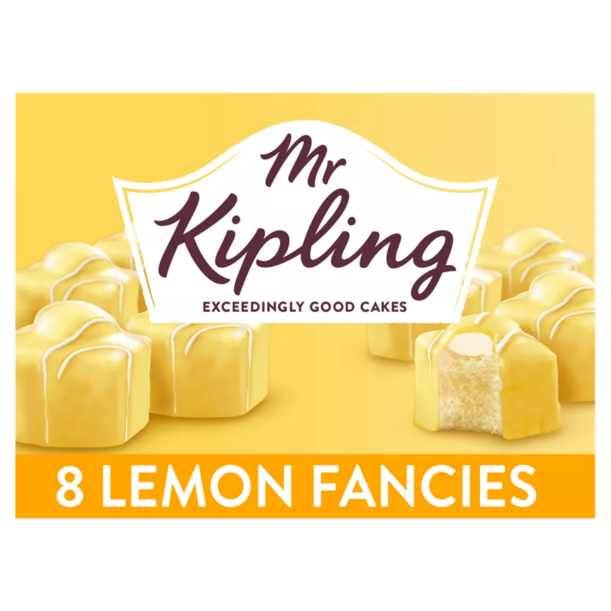 Mr Kipling Lemon Fancies Cakes