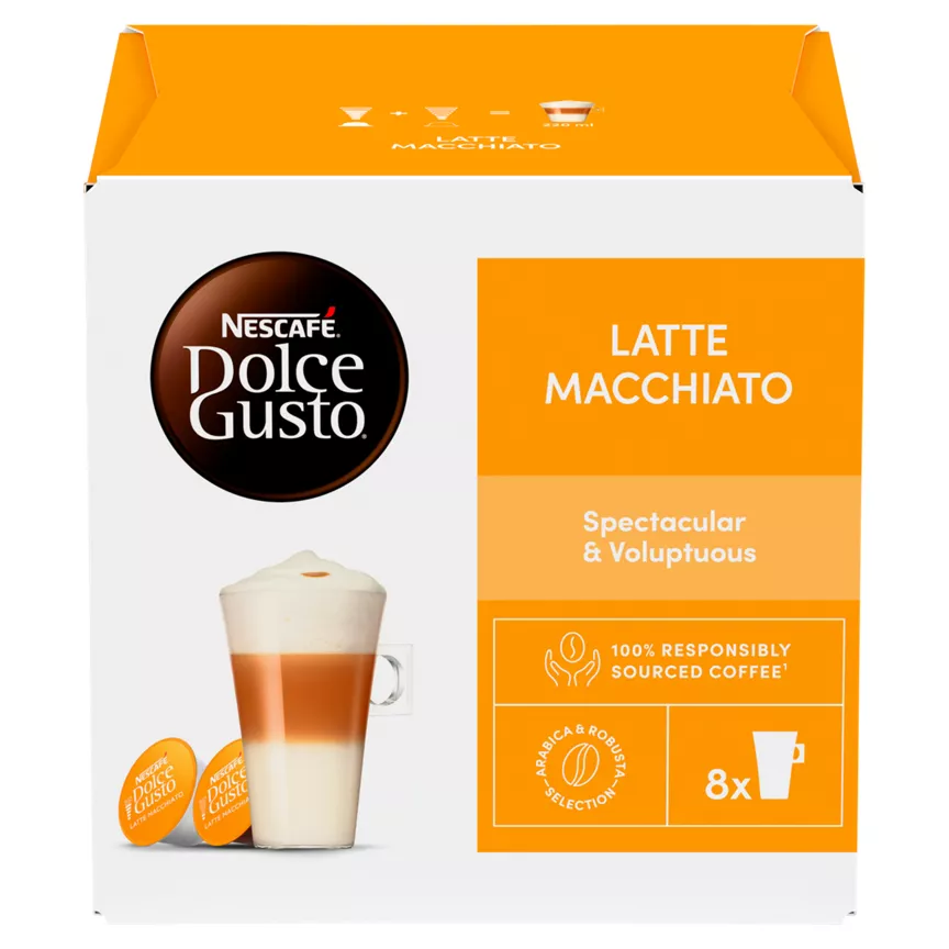 Nescafe Dolce Gusto Latte Macchiato Coffee Pods