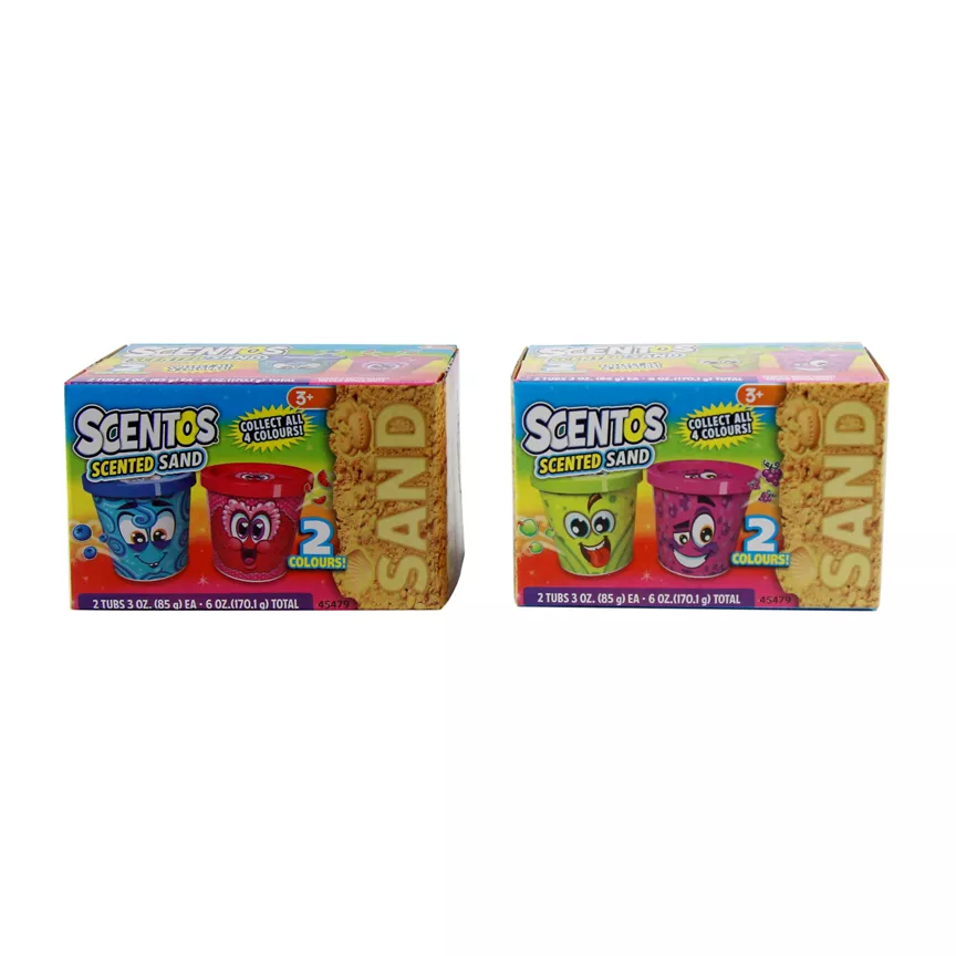 Scentos Action Sand 2 Pack (Styles May Vary)