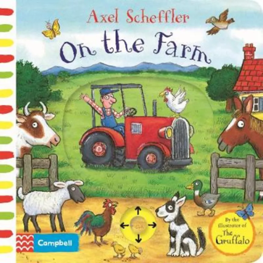 Paperback Axel Scheffler On the Farm - Axel Scheffler