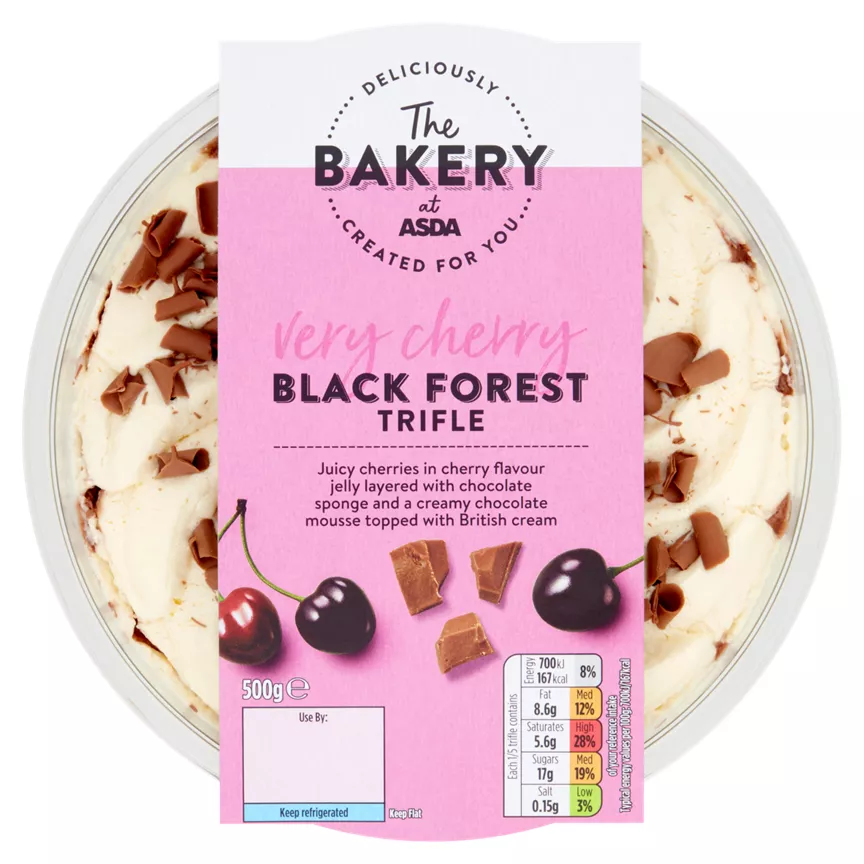 The BAKERY at ASDA Black Forest Trifle