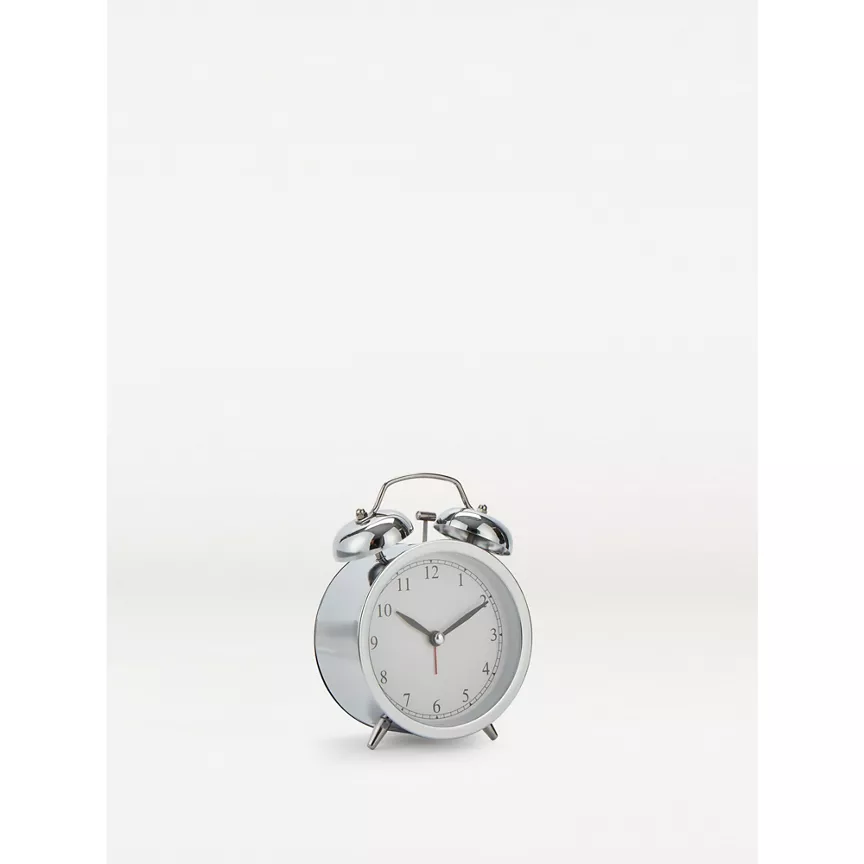 George Home Metal Twin Bell Alarm Clock