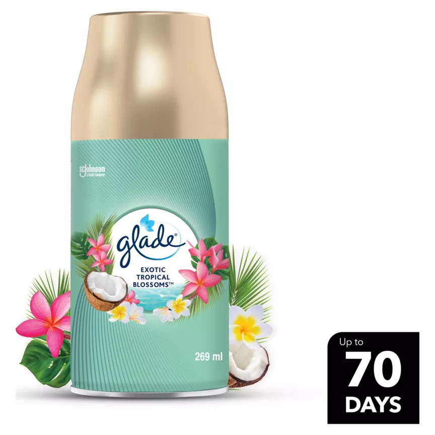 Glade Automatic Spray Air Freshener Refill Tropical Blossoms 269ml