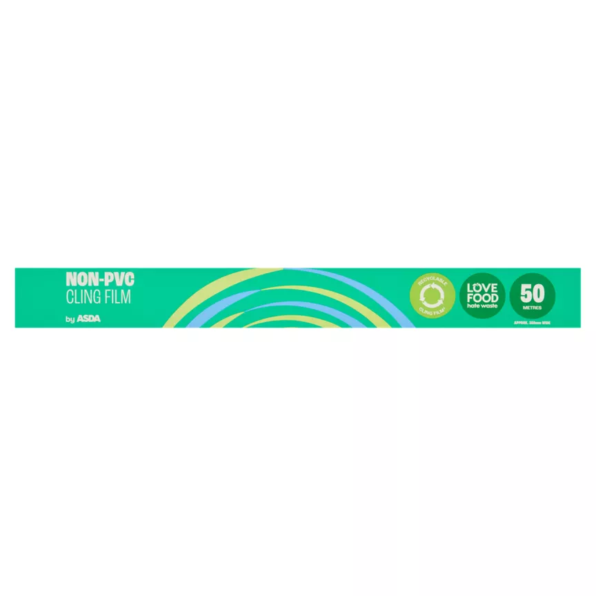 ASDA Non-PVC Cling Film 50 Metres