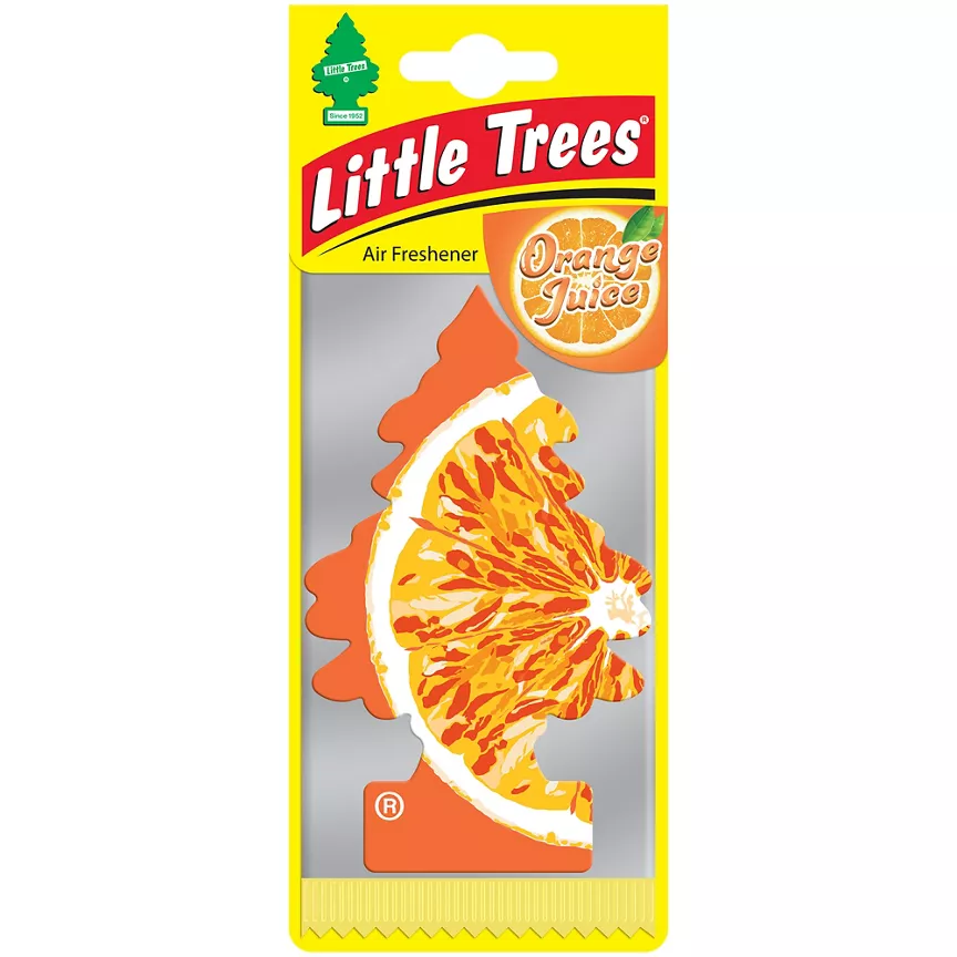 Little Trees Air Freshener Orange Juice Fragrance