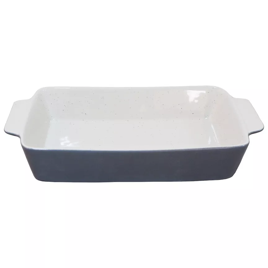 George Home Grey Ceramic Roaster 41cm