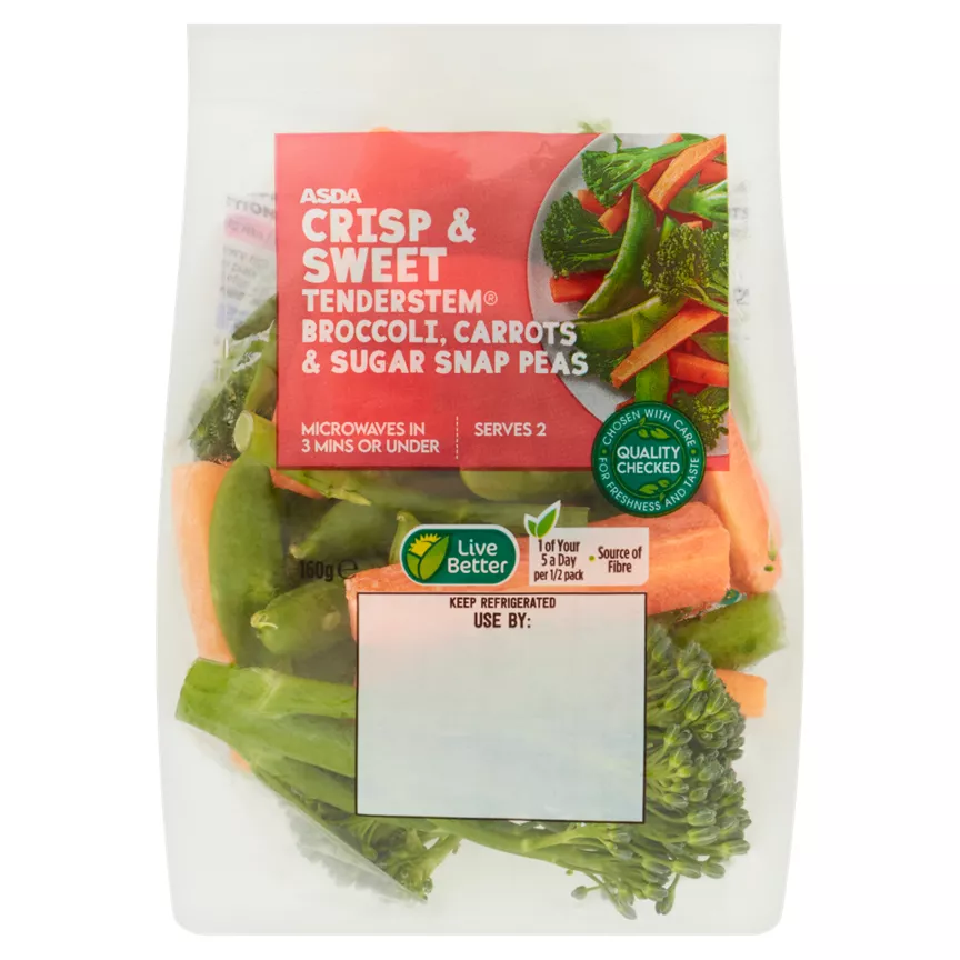 ASDA Tenderstem Broccoli, Carrot & Sugar Snap