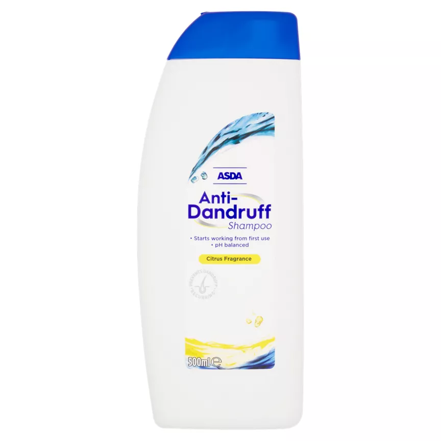 ASDA Citrus Fragrance Anti-Dandruff Shampoo 500ml