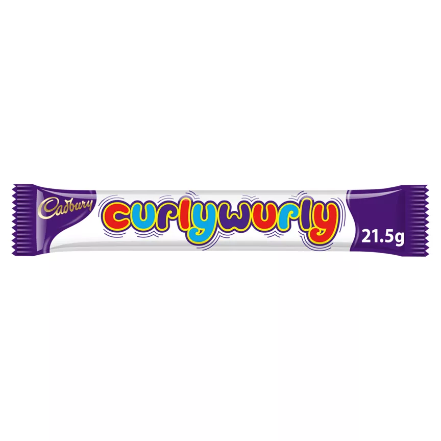 Cadbury Curly Wurly Milk Chocolate Bar