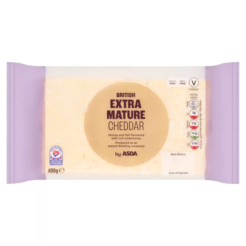 ASDA British Extra Mature Cheddar Cheese