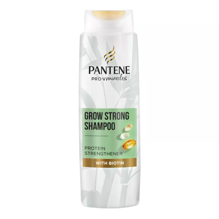 Pantene Grow Strong Shampoo With Bamboo And Biotin - Image 1
