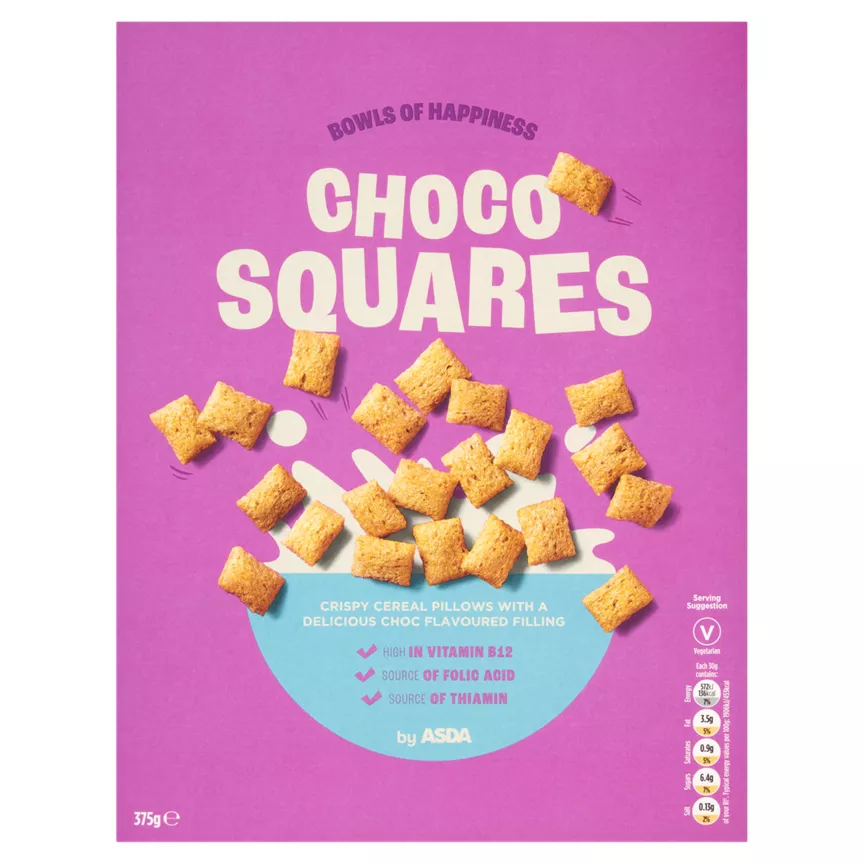 ASDA Choco Squares 375g