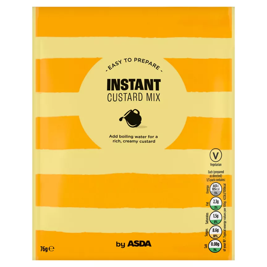ASDA Instant Custard Mix 76g