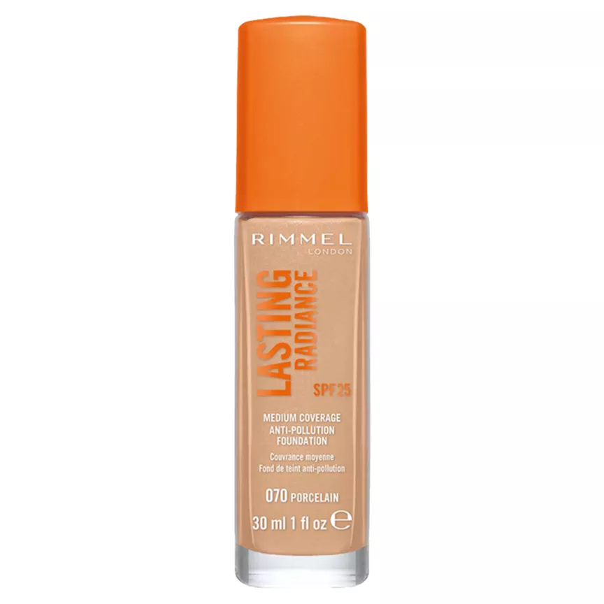 Rimmel London Lasting Radiance Foundation 070 Porcelain 30ml