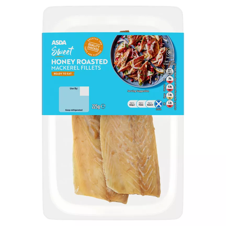 ASDA Sweet Honey Roasted Mackerel Fillets