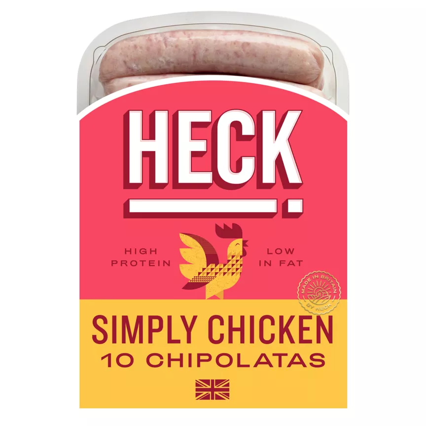HECK Simply Chicken Chipolatas Sausages