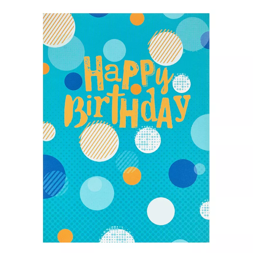 George Home Dotty Birthday Card