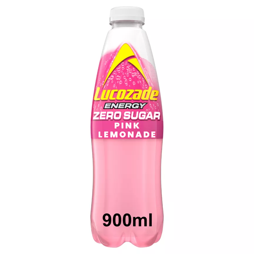 Lucozade Zero Drink Pink Lemonade