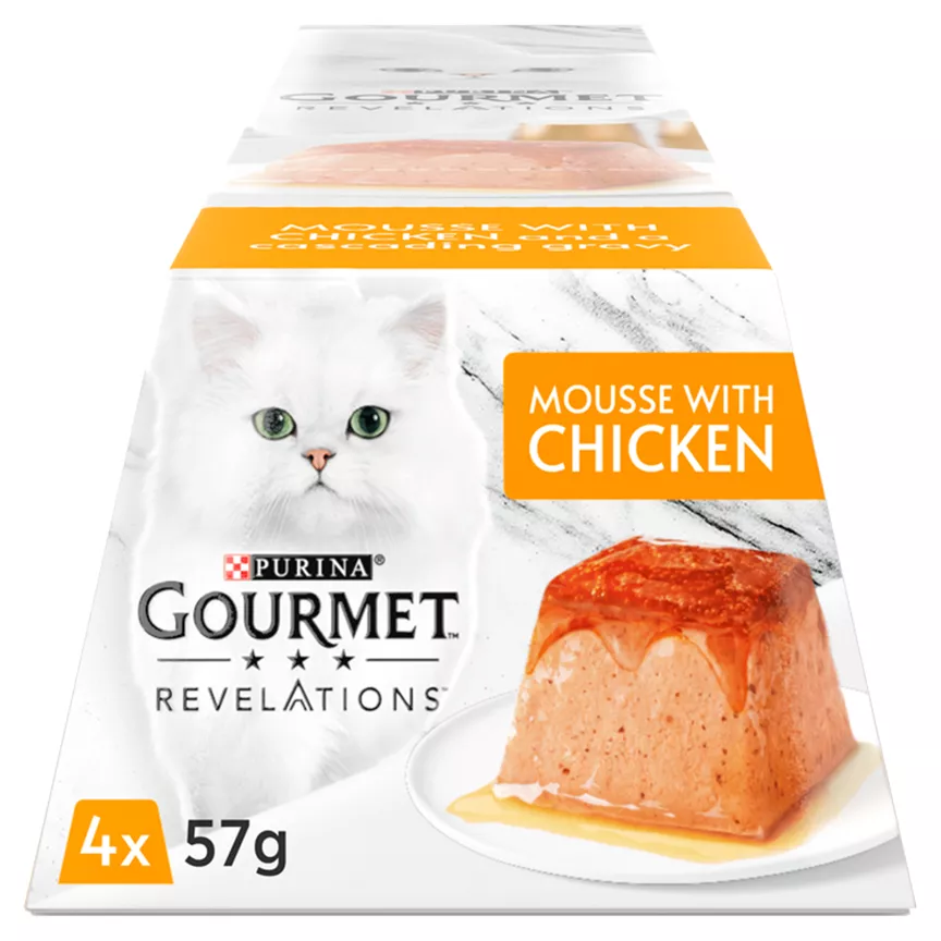 Gourmet Revelations Mousse with Chicken and a Cascading Gravy 4 x 57g (228g)