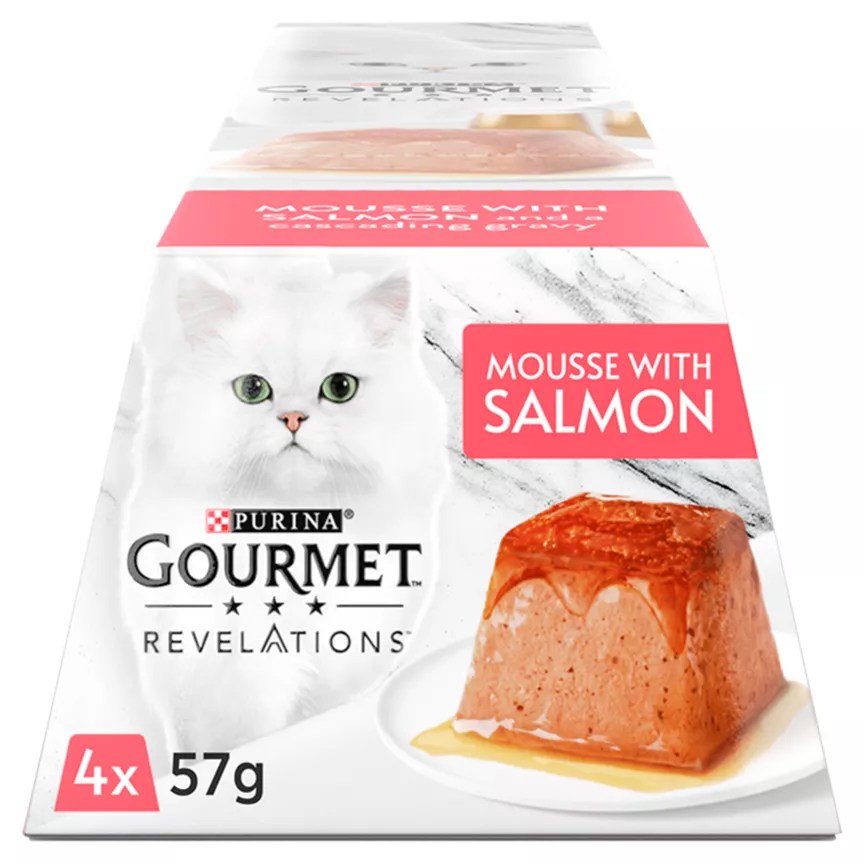 Gourmet Revelations Mousse with Salmon and a Cascading Gravy 4 x 57g (228g)