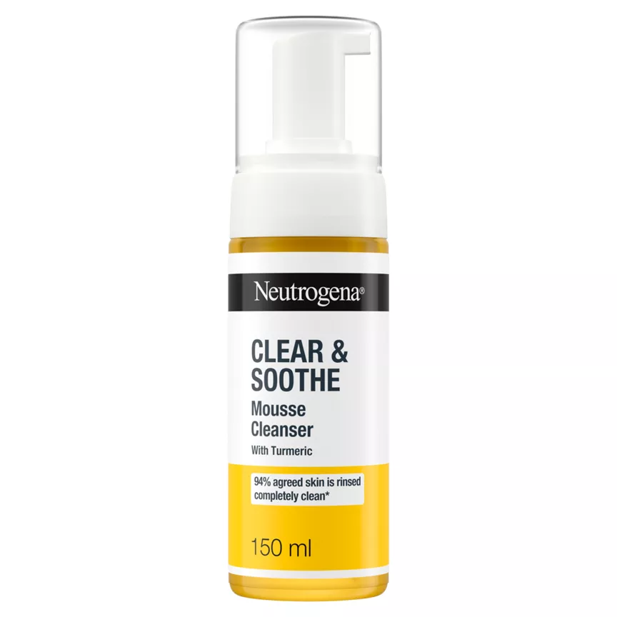 Neutrogena Clear & Soothe Mousse Cleanser 150ml