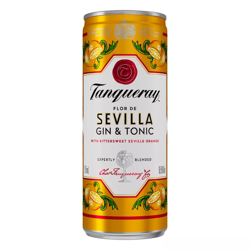 Tanqueray Flor de Sevilla Gin and Tonic