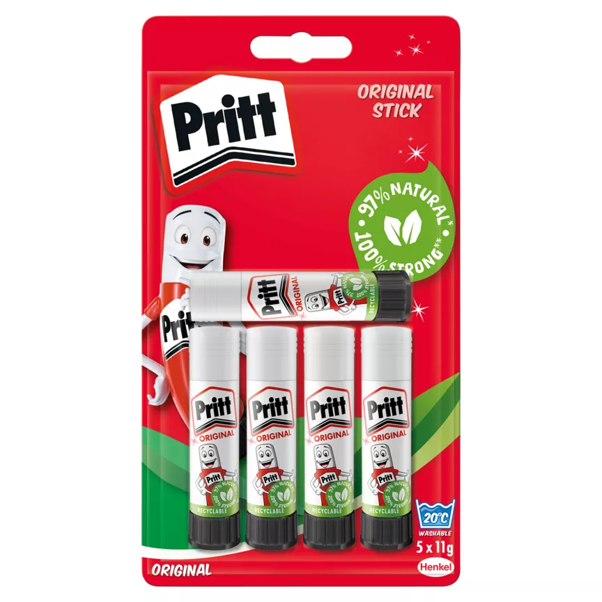 Pritt Stick 11G Original Blister – 5 Pack