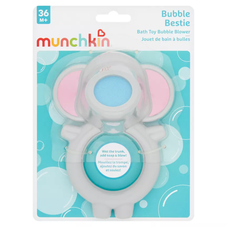 Munchkin Bubble Bestie Bath Toy Bubble Blower Elephant 36m+