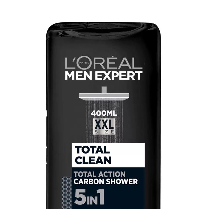 L'Oreal Men Expert Total Clean Shower Gel Large XL - Image 1