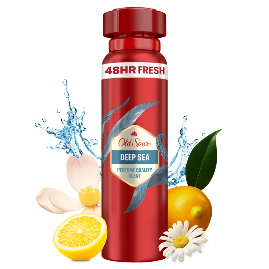 Old Spice Deep Sea Deodorant Body Spray For Men
