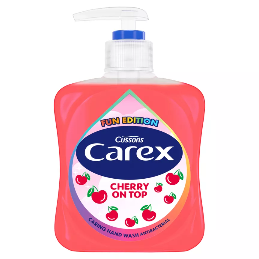 Carex Fun Edition Cherry on Top Antibacterial Hand Wash - Image 1