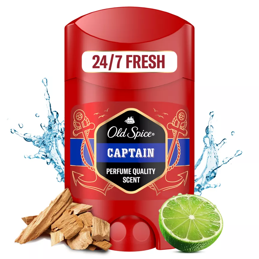 Old Spice Captain Deodorant Stick For Men