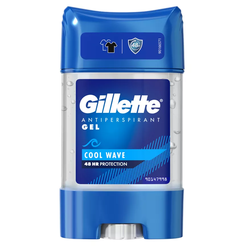Gillette Antiperspirant Deodorant Clear Gel Cool Wave