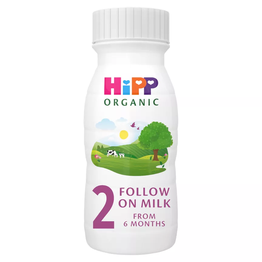 HiPP Organic 2 Follow on Baby Milk Ready to Feed Liquid from 6 Months